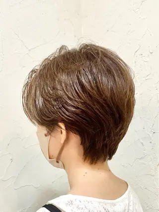 ショート 髪質改善/縮毛矯正/ レイヤー/内山翔太のヘアスタイル