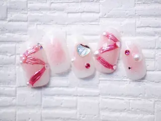 ネイル トップネイリスト Ribbon立川店のネイルデザイン