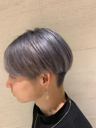 ショート カラー メンズ 縮毛矯正✖️似合わせ 🌻ヒトミのヘアスタイル