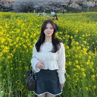 ミディアム ブリーチなしW🎀 髪質改善/はのんのヘアスタイル