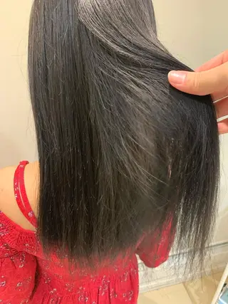 ロング カラー 森野美咲🇰🇷 レイヤー/顔周りのヘアスタイル