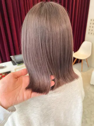 ミディアム パーマ/レイヤー /店長/YURAのヘアスタイル