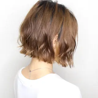 ショート カラー カットと縮毛矯正の匠 【こだま】のヘアスタイル