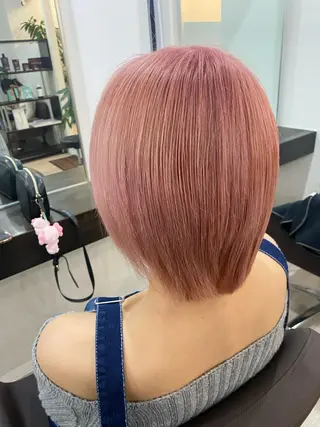 ショート カラー HIYORI🌺 /ジェルムのヘアスタイル