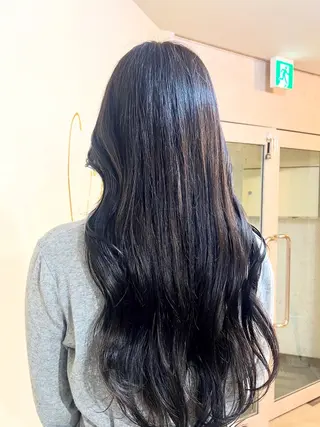 ロング カラー ciyon.所属・【ciyon.】 ディレクター　ayaのヘアスタイル