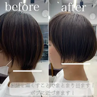 ショート ショート、ボブ特化 長島智彦のヘアスタイル