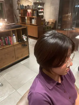 ショート yukio Dal所属・寒河江 真希のヘアスタイル