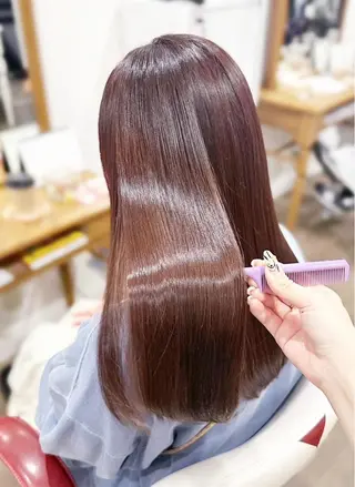 ロング カラー 髪質改善 jewel box~私のトリートメント~東梅田店所属・💎髪質改善専門 jewel boxのヘアスタイル