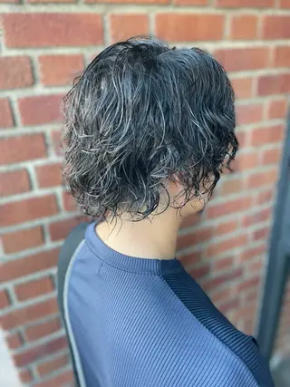 パーマ VII所属・市妙 瑠基のヘアスタイル