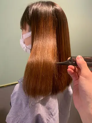 ミディアム ハイトーン/メンズ/ ウルフ特化   小松のヘアスタイル