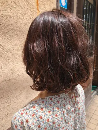 ミディアム 國次 夕貴のヘアスタイル