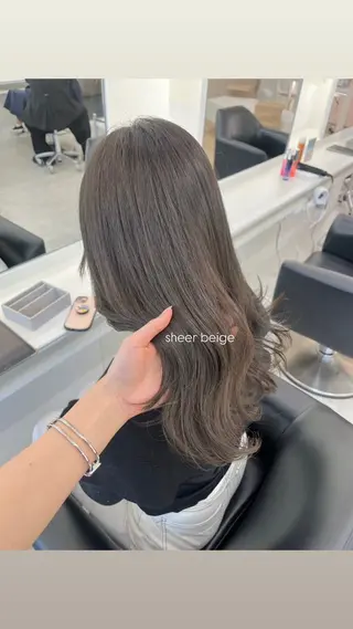 カラー Parve Mix/ 平 奈果🎀のヘアスタイル