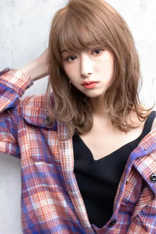 ミディアム CLAN クランのヘアスタイル