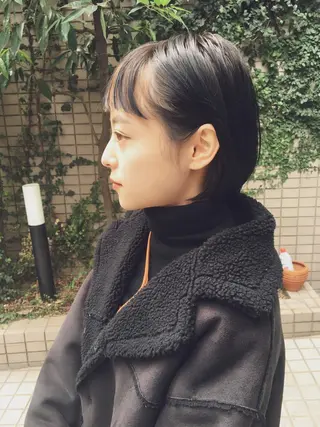 ミディアム カラー ハイトーン/レイヤー /ウルフ⭐️永田⭐️のヘアスタイル