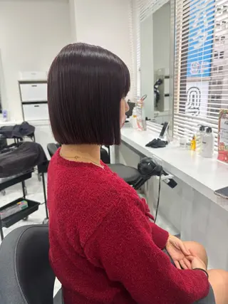 ショート 渋谷🥇透明感カラー 特化美容師のヘアスタイル