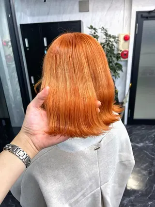 カラー route 【ルート】所属・髪質改善/堀江 ケアカラーtoshiのヘアスタイル