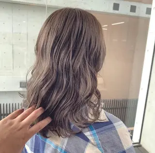 セミロング 八谷 将平のヘアスタイル