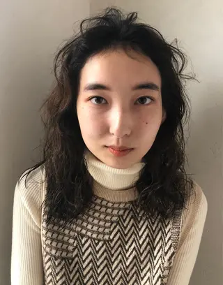 ロング パーマ パーマスタイル🔅 sayacaのヘアスタイル