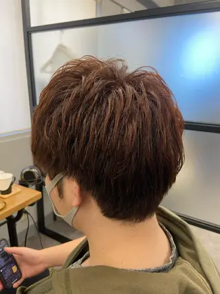 カラー メンズ natsumi / N°ariaのヘアスタイル