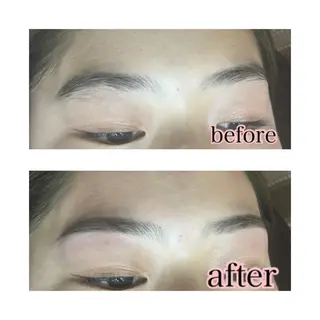 ショート カラー パーマ ヘアアレンジ キッズ ネイル マツエク・マツパ 眉毛サロン DUAL 恵比寿の眉毛・アイブロウイメージ