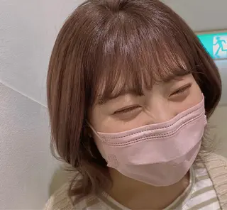 ミディアム カラー ✨くびれスタイル✨️ 戸嶋穂乃香のヘアスタイル