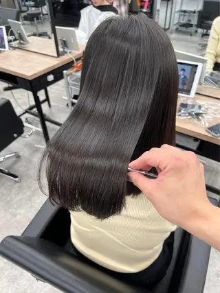 ミディアム 透明感カラー✨ 薄井零のヘアスタイル