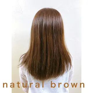 セミロング ♡透け感カラー 大賀哲平♡のヘアスタイル