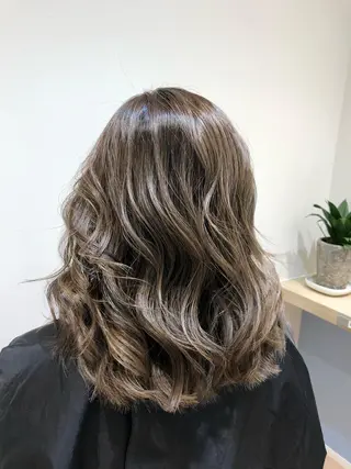 ミディアム 【店長】大根 亮太のヘアスタイル