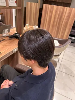 パーマ メンズ リノ🇰🇷韓国ヘア /うる艶カラー🫧‪のヘアスタイル