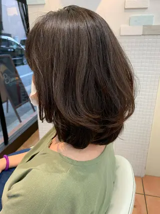 ショート カラー 髪質改善 Blumeのヘアスタイル