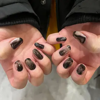 ネイル 文 /個性派ネイルのネイルデザイン