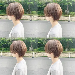 ショート 古沢 新のヘアスタイル