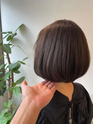 ショート カラー 銀座/ハイトーン ミツイハルトのヘアスタイル