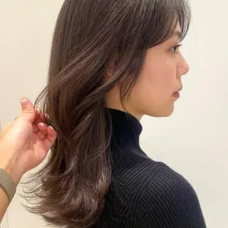 カラー k-twoあべのキューズモール店所属・♡ktwoかな /透明感カラーのヘアスタイル