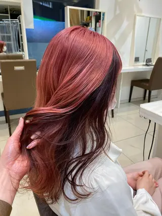 ロング カラー はだゆうき @hadadan08のヘアスタイル