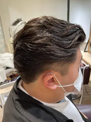 ショート レプス所属・栗原 諒のヘアスタイル