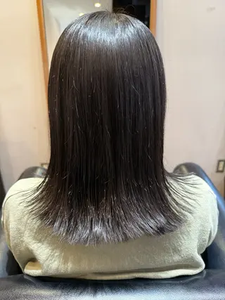 ミディアム アンダーバーホワイト上本町所属・園田 としきのヘアスタイル