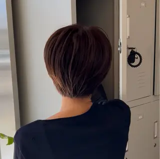 ショート 関 柚花子のヘアスタイル