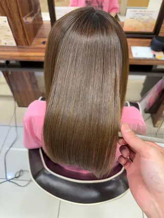 セミロング HAIR&MAKE EARTH 大分森町店所属・長尾 晃汰のヘアスタイル