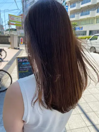 ロング カラー TERRACE阿倍野店所属・髪質改善 大内翔太のヘアスタイル