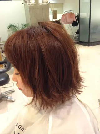 ショート カラー 瀧尻 涼のヘアスタイル