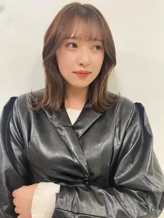 ミディアム カラー nambu-GARDEN所属・上田 昂雅のヘアスタイル