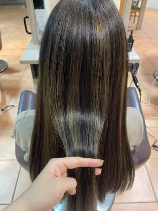 ロング 新宿 /透明感カラー レイヤー/NANAのヘアスタイル