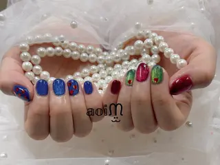 ネイル 葵うさぎ所属・葵うさぎ AIのネイルデザイン