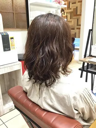 ミディアム パーマ GranCieux 水戸/まつパ🧡黒柳のマツエク・マツパデザイン