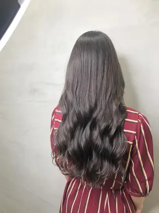 ロング カラー マンツーマン／韓国 ヘア‎Amiのヘアスタイル