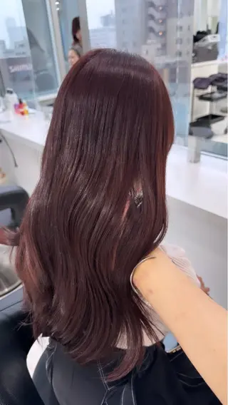 ロング モテ暖色ヘア🍑 moeka🍑のヘアスタイル