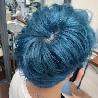 カラー メンズパーマ 本多のヘアスタイル