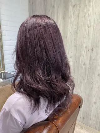 セミロング カラー Renatus店長 金子裕美のヘアスタイル