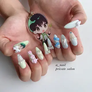 ネイル 菅 恵奈のネイルデザイン